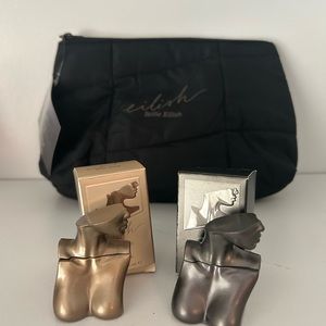 Billie Eilish perfume set with cosmetic bag